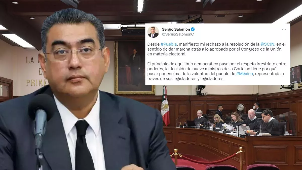 Sergio Salomón rechaza resolución de la SCJN