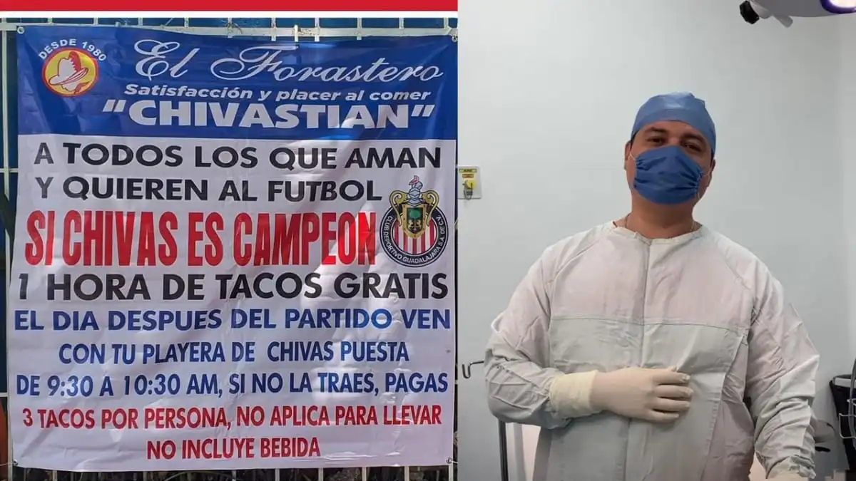 Tacos y hasta una liposucción gratis ofrecen si ganan Las Chivas