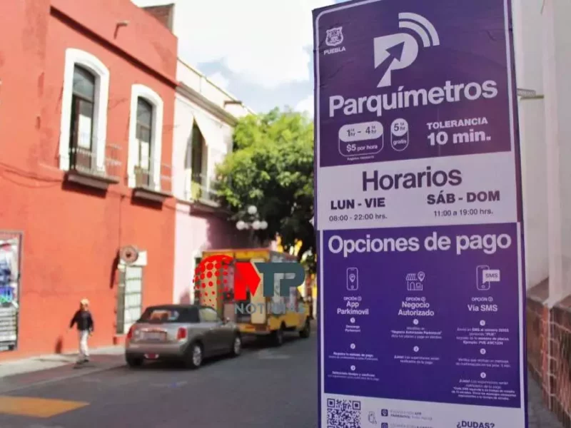 Ahora analizan colocar parquímetros en 14 y 16 Oriente del centro de Puebla/ Continuará ampliación de parquímetros en Puebla