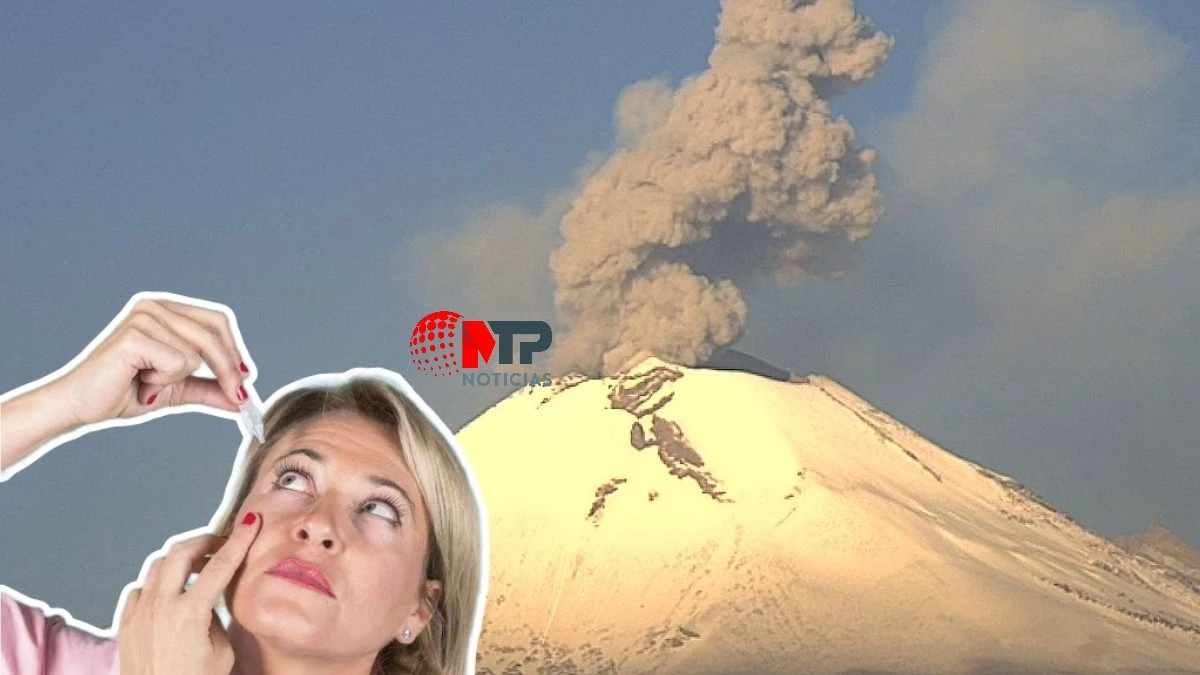 Así afecta la ceniza del Popocatépetl a tu salud, ¿cuáles malestares presentas?