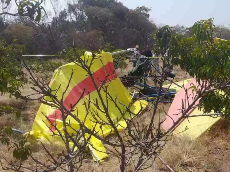 Se desploma avioneta en Cohuecán, Puebla, hay un muerto y un herido