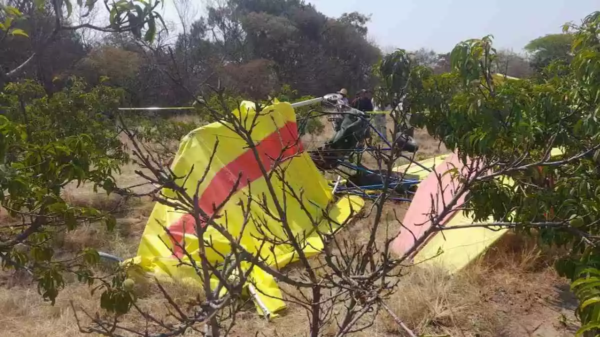 Se desploma avioneta en Cohuecán, Puebla, hay un muerto y un herido