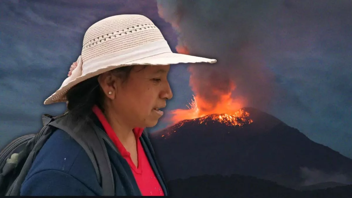 evacuación del volcán Popocatépetl