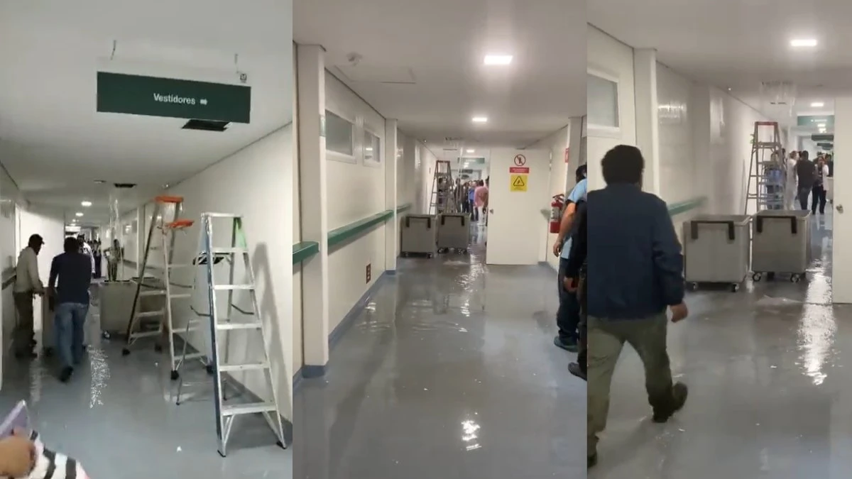 Hospital del IMSS en Cuautlancingo se inundó por un ducto abierto: Zoé Robledo