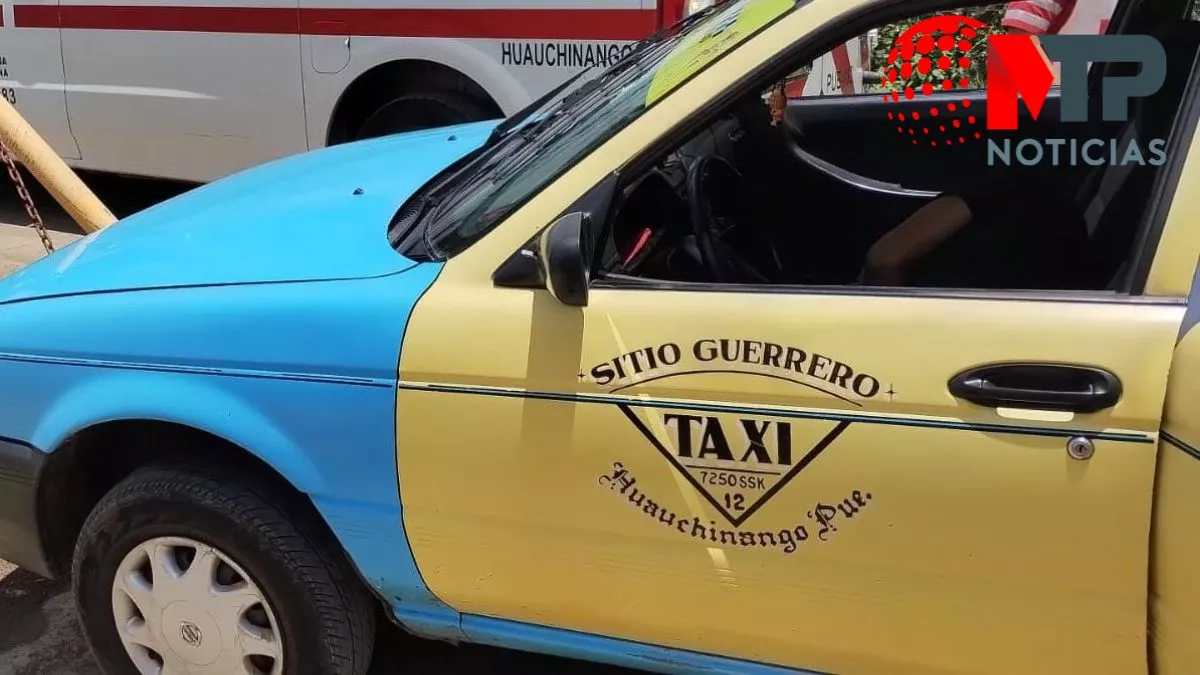 Matan a taxista en Huauchinango