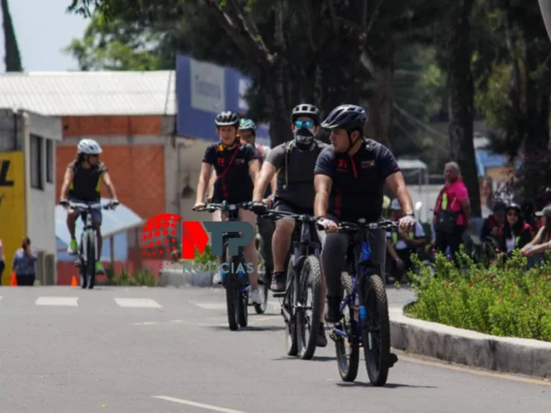 Con miedo por caso Agustín, ciclistas regresan a Vía Recreativa de la Recta a Cholula