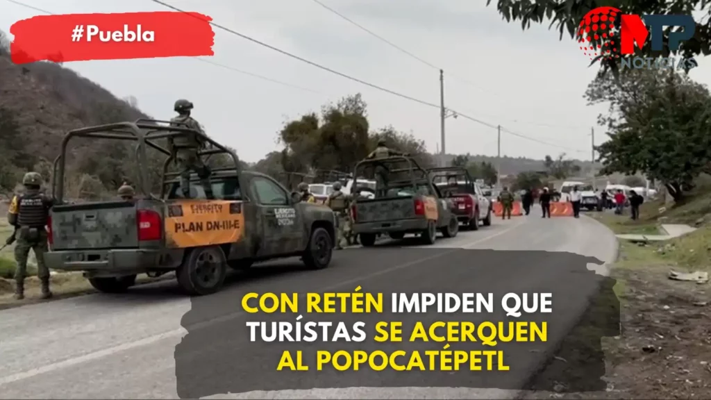 TURISTAS QUIEREN VER DE CERCA AL POPOCATÉPETL