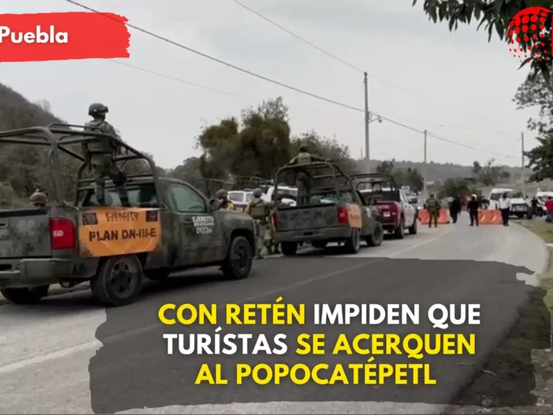 TURISTAS QUIEREN VER DE CERCA AL POPOCATÉPETL