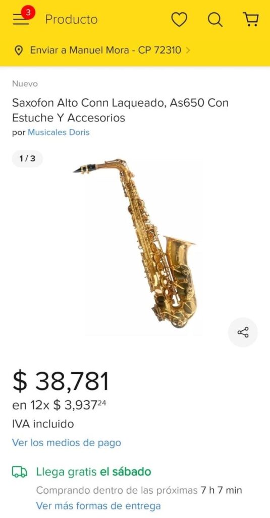 Compra San Andrés Cholula dos saxofones en 319 mil pesos, que no cuestan más de 76 mil