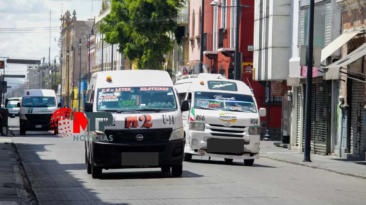 Regreso del transporte público en centro de Puebla: estas son las calles por donde circularán