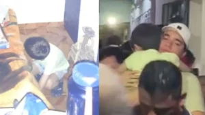 Vecinos rescatan a niño encadenado y golpeado por su padre en Tabasco