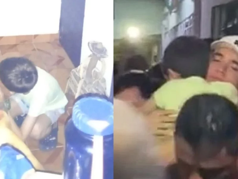 Vecinos rescatan a niño encadenado y golpeado por su padre en Tabasco