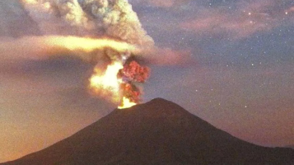 Popocatépetl registró dos explosiones con lava en las últimas 24 horas