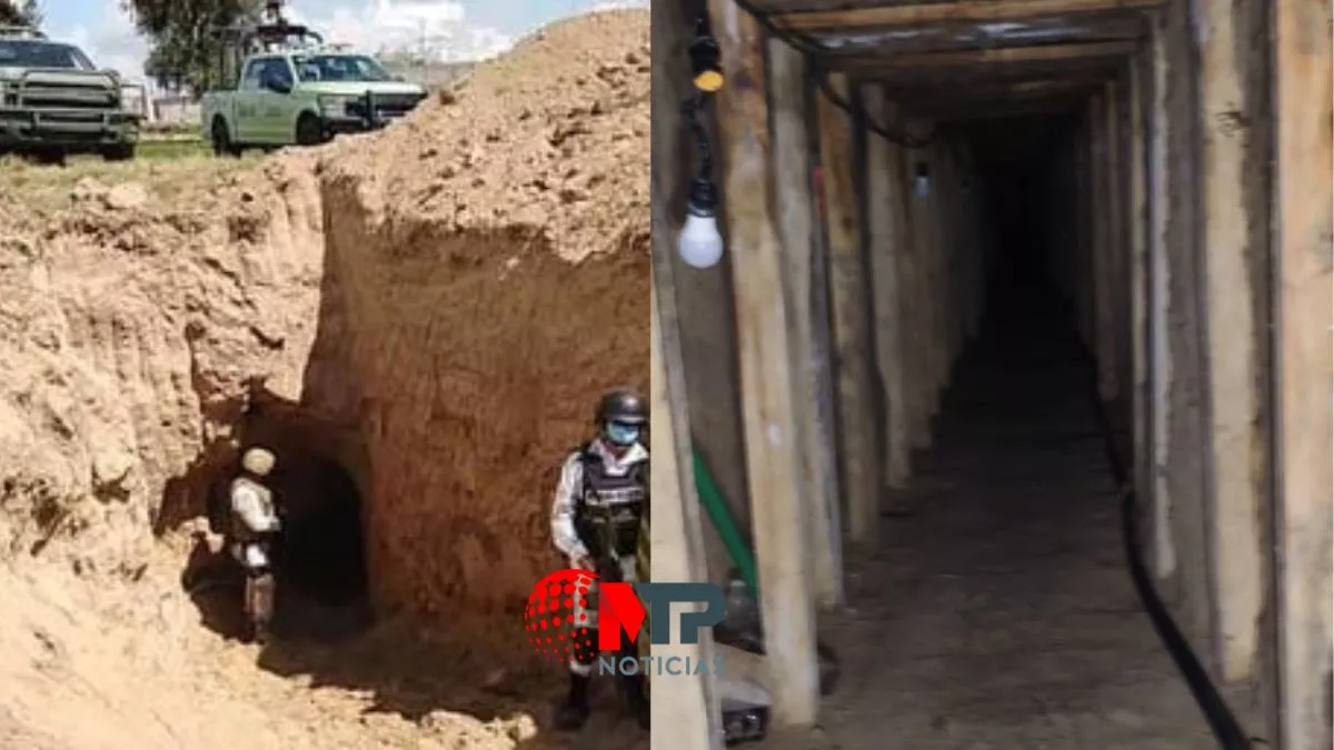 Los 13 túneles cavados por huachigaseros en Puebla