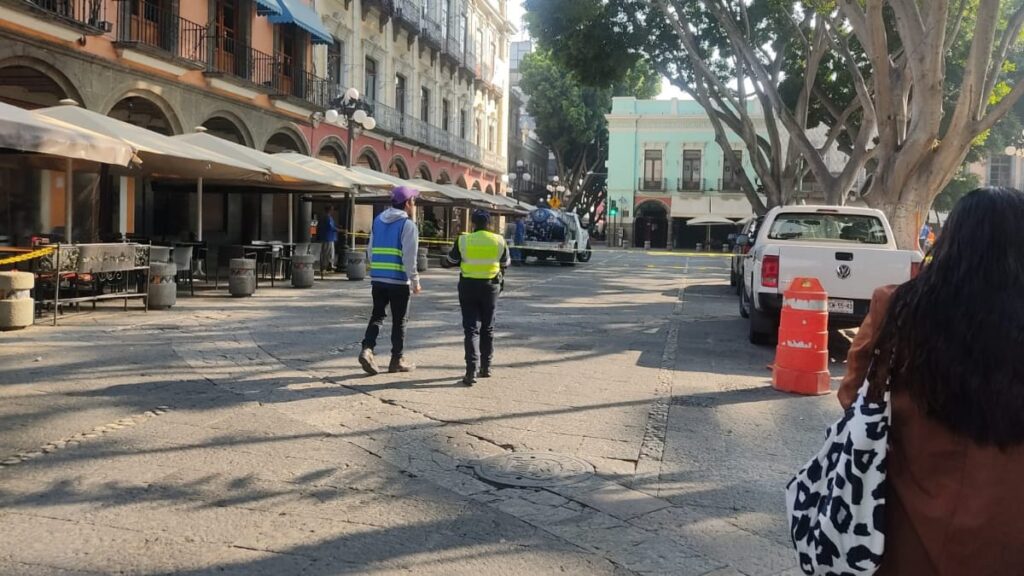 Cerrarán la calle de la Catedral de Puebla por obras