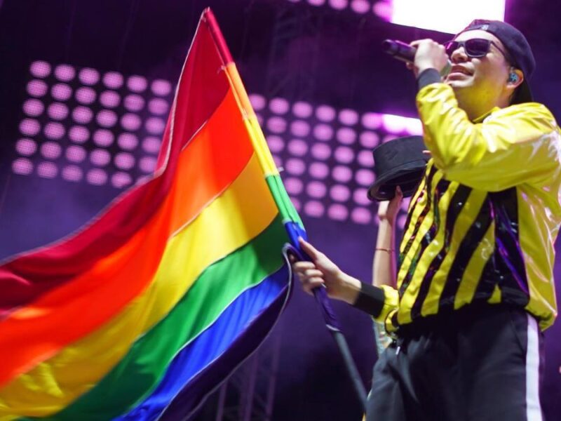 Concierto de Raymix por mes del orgullo LGBT+ en Puebla