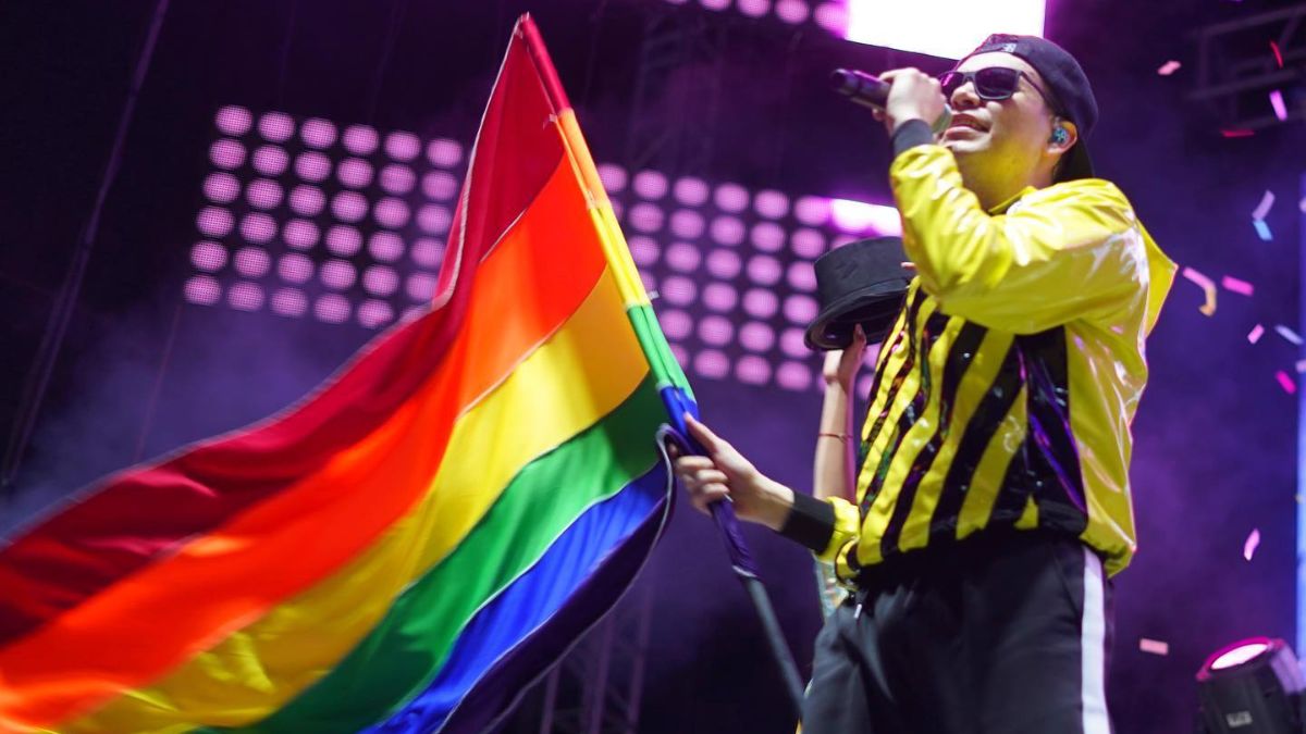 Concierto de Raymix por mes del orgullo LGBT+ en Puebla