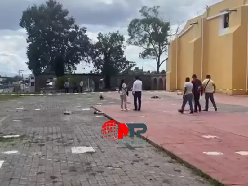 Evacúan bachillerato por explosión de polvorín en San Aparicio