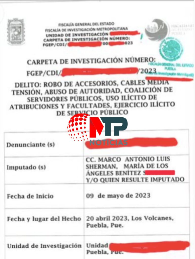 La denuncia del personal del Hospital Universitario ante la Fiscalía Metropolitana en contra de dos allegados a Alfonso