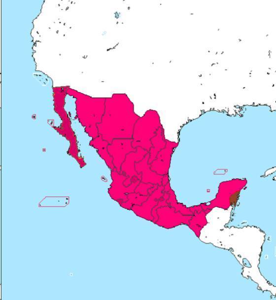 México pierde territorio con EU