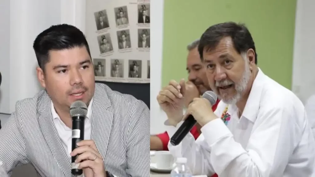 Noroña ubica a Jimmy Natale el Verde pierde si va solo en Puebla