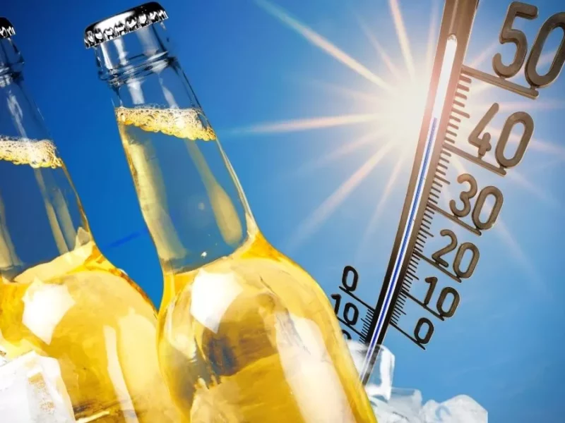 Ola de calor aumenta consumo de cerveza