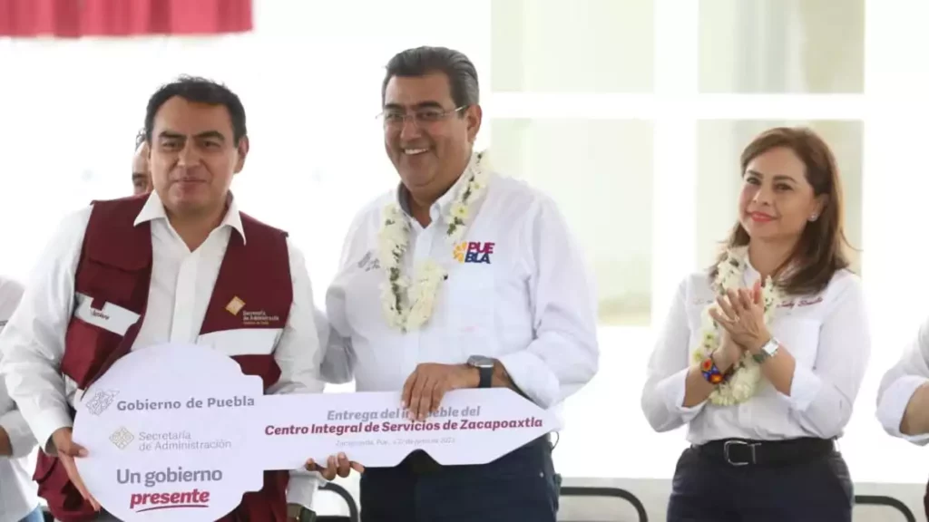 Sergio Salomón inaugura CIS en Zacapoaxtla con inversión 24.5 millones de pesos