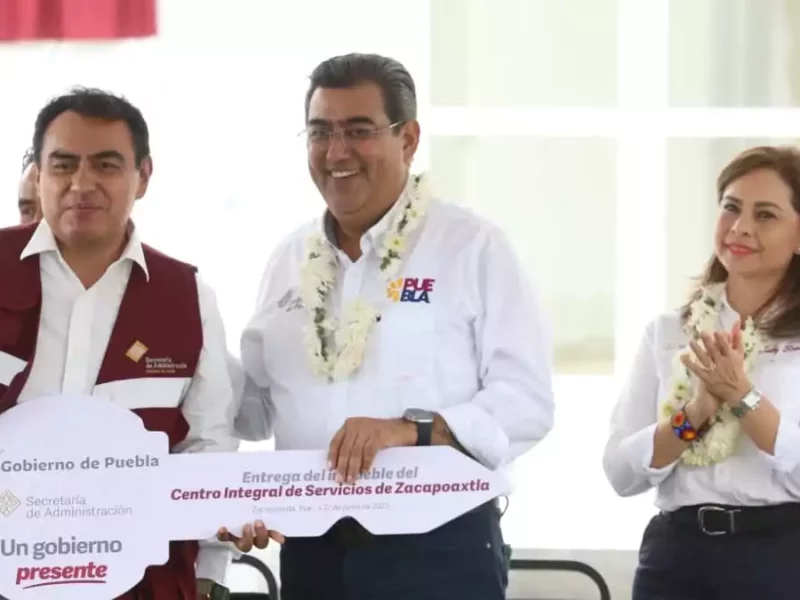 Sergio Salomón inaugura CIS en Zacapoaxtla con inversión 24.5 millones de pesos