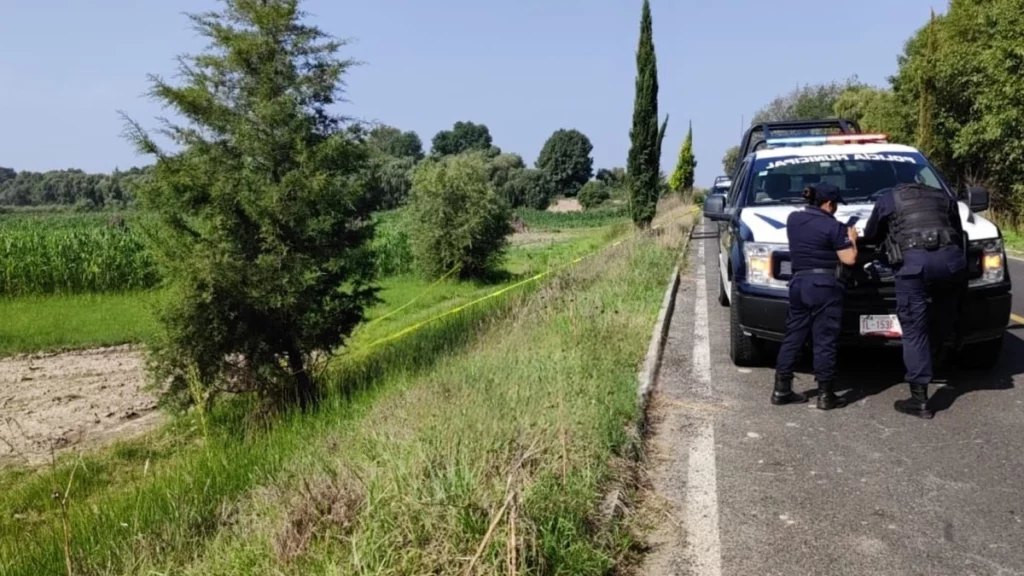 Encuentran a mujer embolsada cerca de Val'Quirico, en Tlaxcala