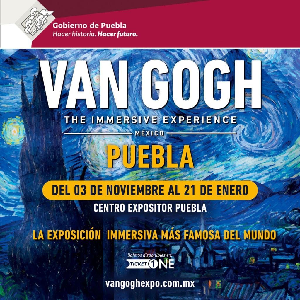 Exposición de Van  Gogh en Puebla