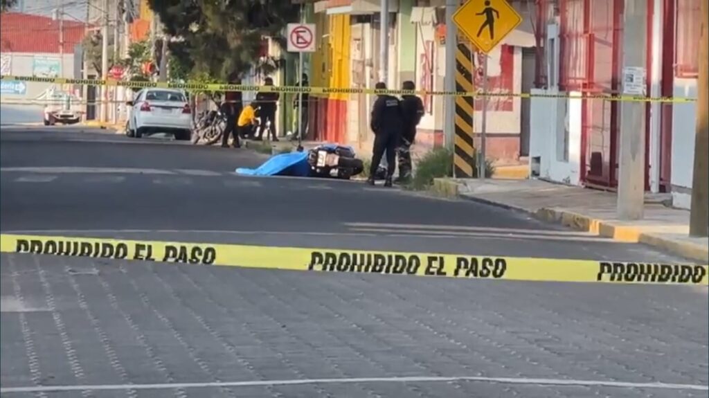 Matan a balazos a un hombre en Tehuacán, le disparan seis veces