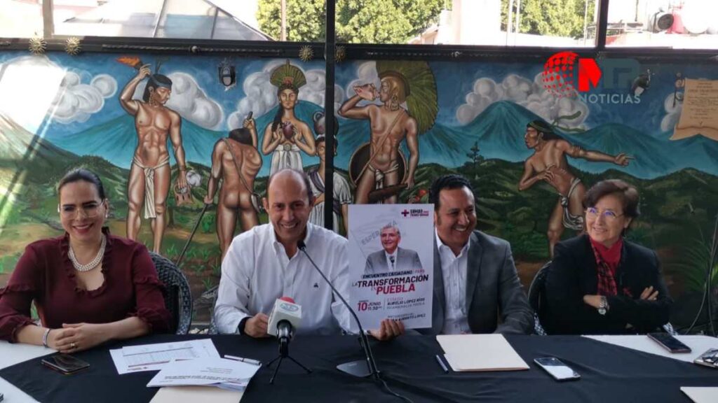 Adán Augusto en Puebla: equipo de Ignacio Mier le organiza evento en Tecamachalco