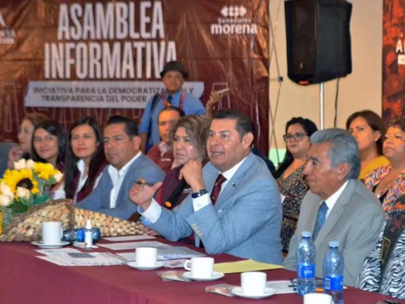 Armenta pide a Morena mantener unidad para ganar Puebla y México en 2024