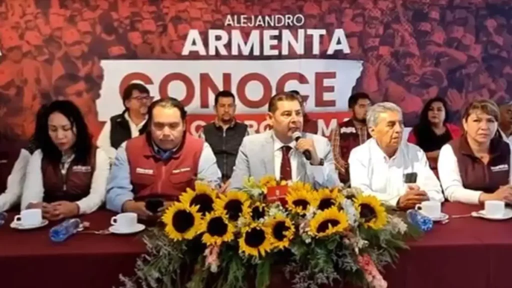 Armenta renunciará al Senado hasta que Morena emita convocatoria para gubernatura de Puebla