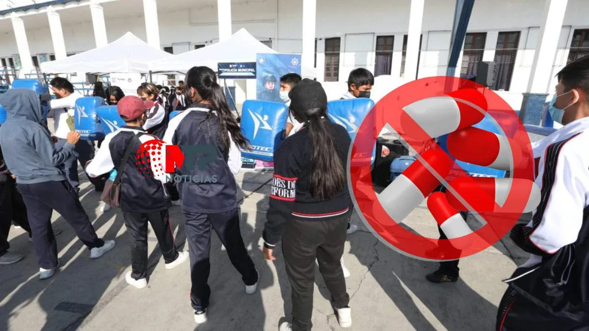 ‘Si te drogas, te dañas’: buscan prevenir consumo de fentanilo con estas actividades en escuelas de Puebla