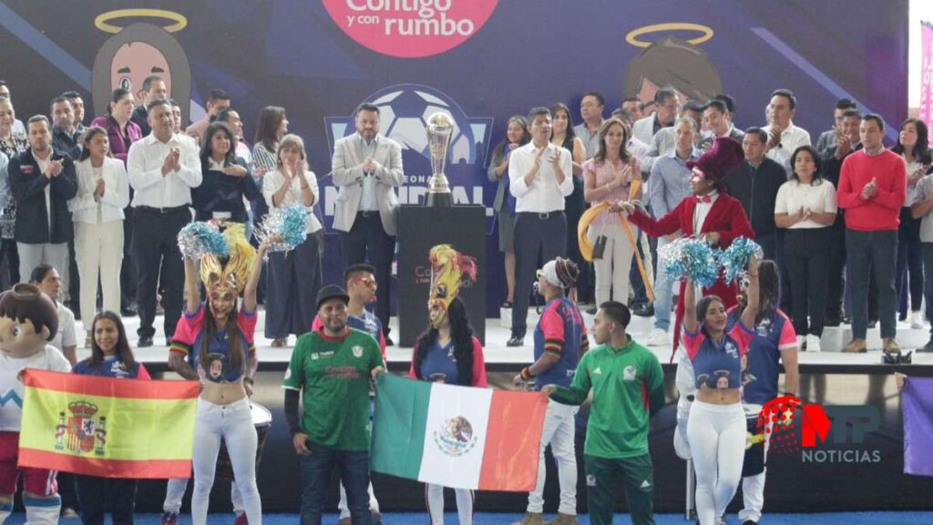 Campeonato Mundial de Futbol 7: así es el trofeo que recorrerá 11 municipios de Puebla