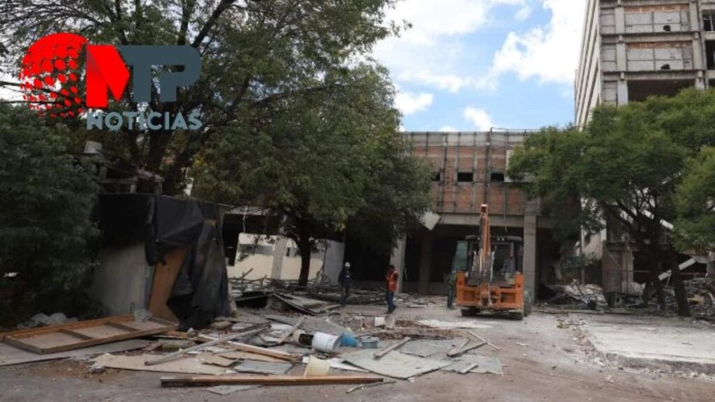 Demolición del hospital San Alejandro