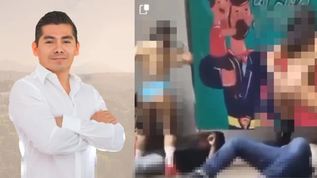 VIDEO: edil de Chiapas contrata bailarinas para el Día del Padre