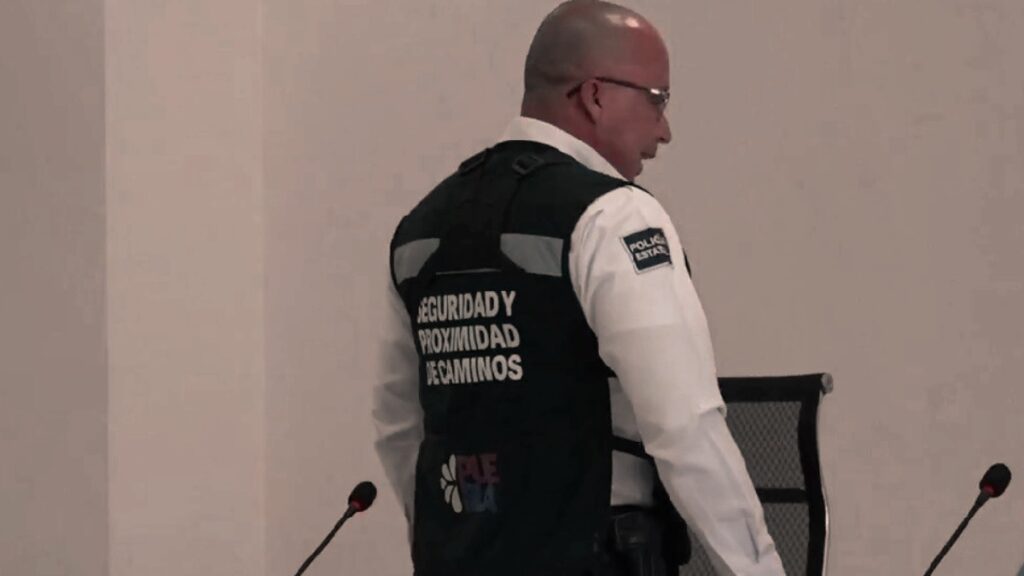 Verificación en Puebla: Ernesto Kuri director del área de Seguridad y Proximidad de Caminos de la SSP.