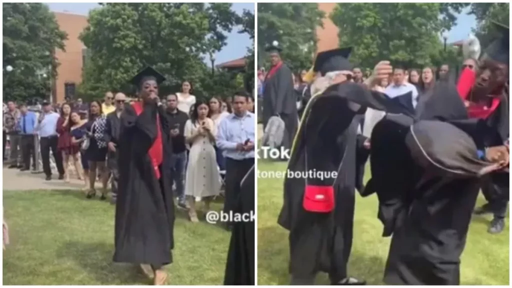 Joven discute con su profesora en plena graduación, ¿qué pasó?