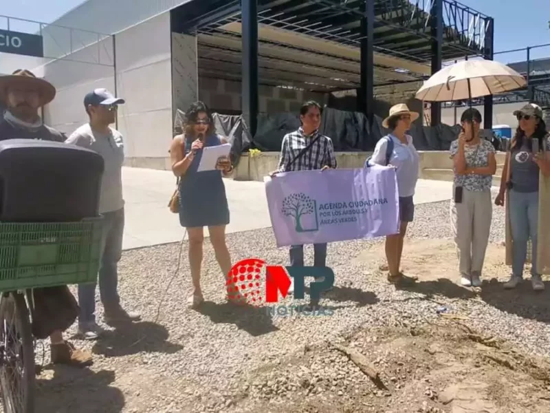 Se manifiestan contra ecocidio de Chirey en Puebla; piden control de permisos