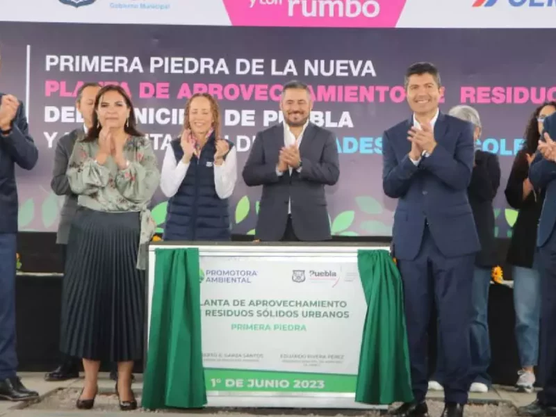 Inician obras para construir la nueva planta de Aprovechamiento de Residuos de Puebla