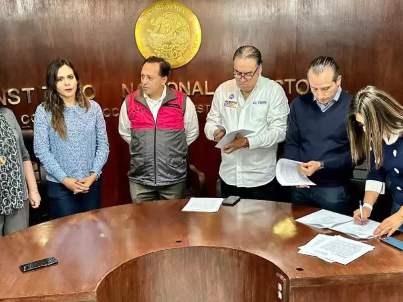 Panistas denuncian ante el INE a ‘corcholatas’ presidenciales por promoción en Puebla
