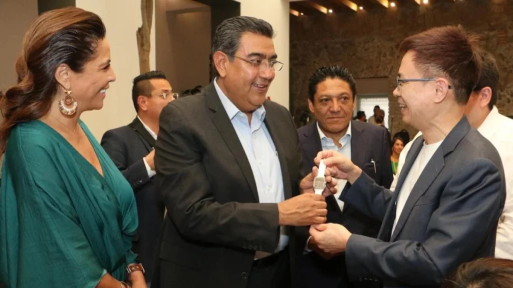 Sergio Salomón encabeza un encuentro empresarial para el crecimiento México-Taiwán