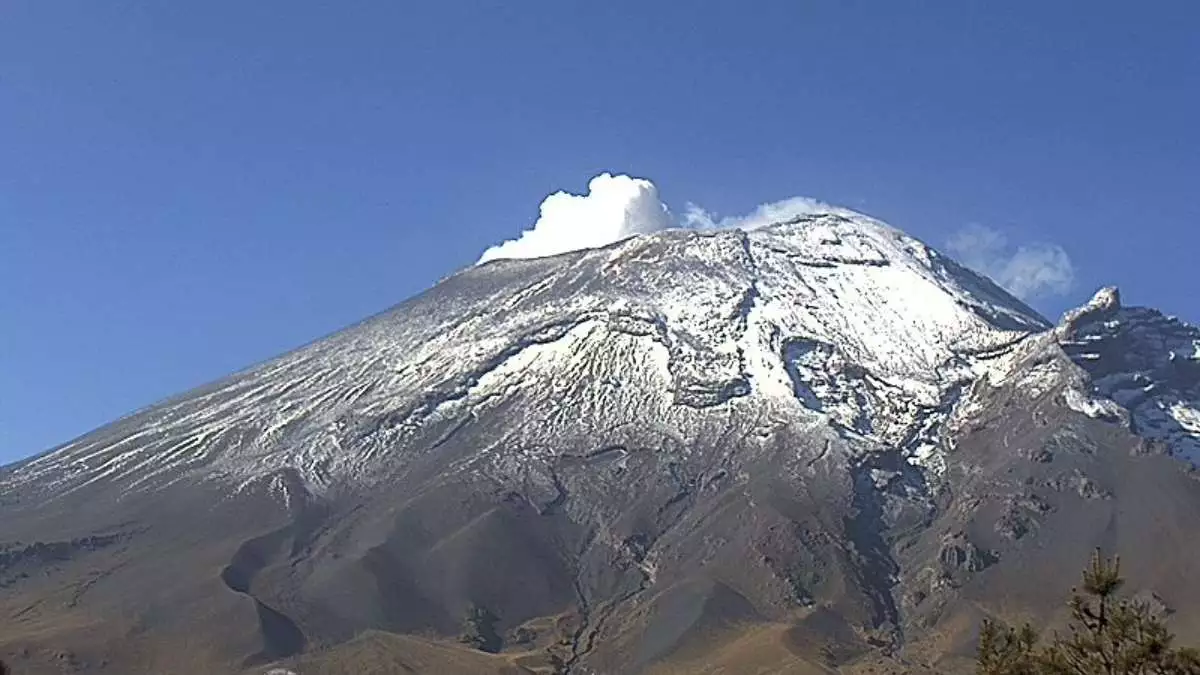 El Popocatépetl da tregua: regresa a Amarillo Fase 2 el semáforo de alerta volcánica