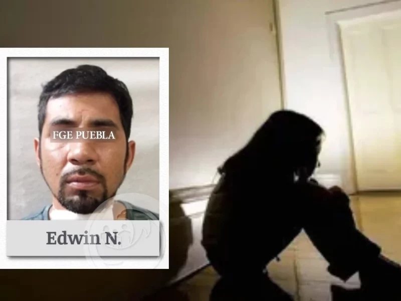 Dan 16 años en prisión a Edwin por violar a su sobrina de 10 años en Chietla, Puebla