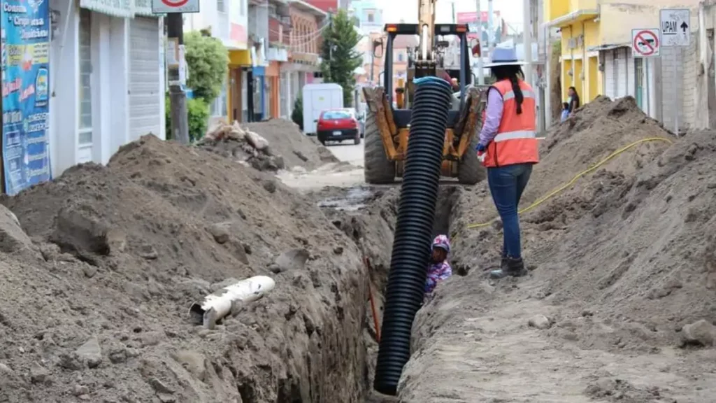 Avanzan obras de rehabilitación en Amozoc