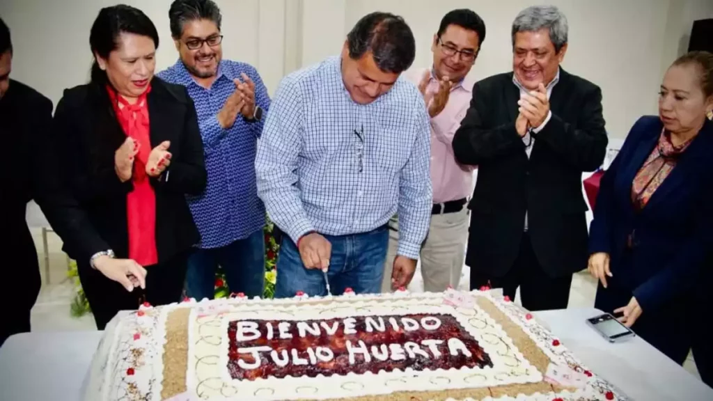 Consolida Julio Huerta comités por la unidad en Puebla