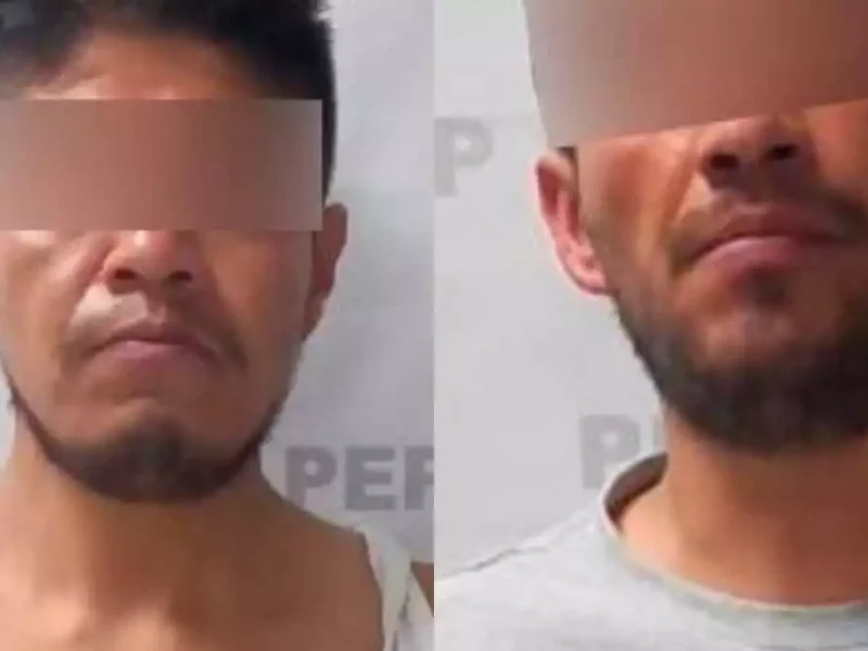 Detenidos Iván y Ángel por robo de tráiler en Xoxtla