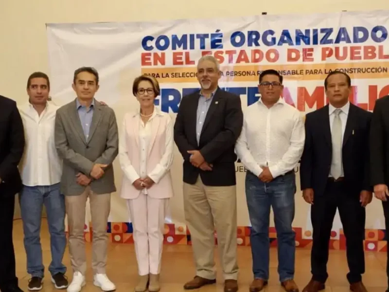 Ellos vigilarán proceso de selección de candidato del Frente Amplio por México en Puebla